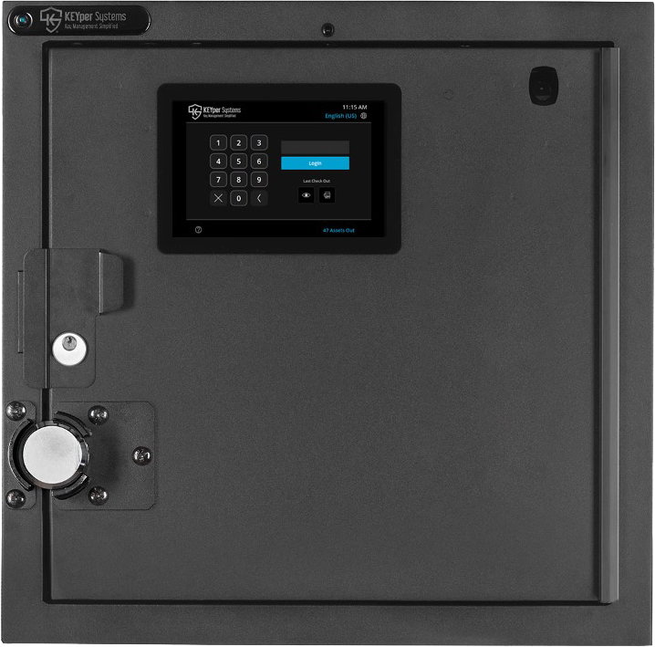 KEYper MX key cabinet with touchscreen